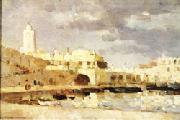 The Port of Algiers Albert Lebourg